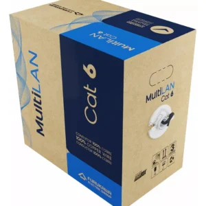 Cable fkw utp cat6 multilan x305mt gris